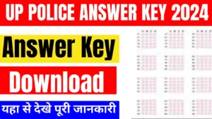 UP Police Answer Key 2024