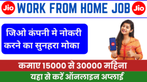 Jio Work From Home Job