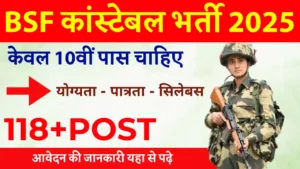 BSF Head Constable Vacancy 2025