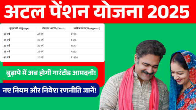 अटल पेंशन योजना 2026: ₹5000 पेंशन और नए नियम