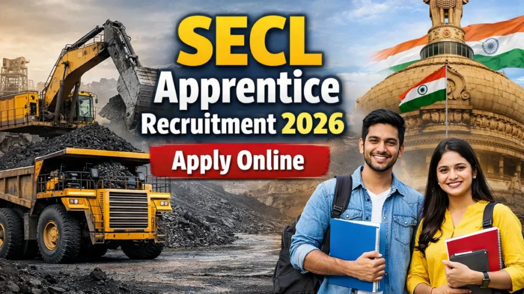 SECL Apprentice Recruitment 2026: 1600 पदों पर भर्ती, Apply Online शुरू
