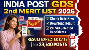 India Post GDS 2nd Merit List 2026