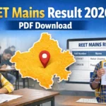 REET Mains Result 2026