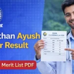 Rajasthan Ayush Officer Result 2026