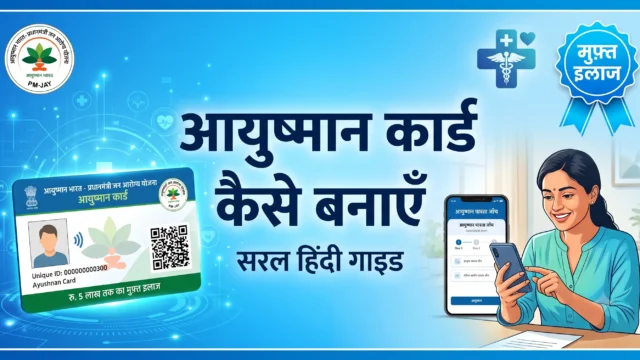 आयुष्मान कार्ड कैसे बनाएँ: पात्रता, दस्तावेज़ और मोबाइल से खुद बनाने का पूरा तरीका